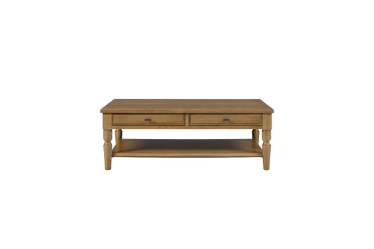 Almond Drawer Cocktail Table