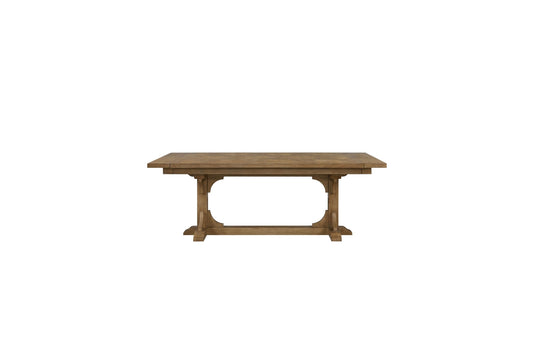 Almond Trestle Table