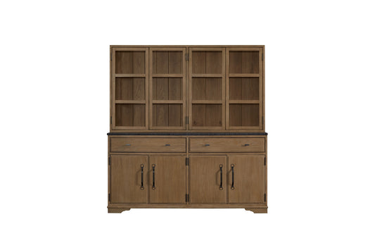 Almond 2-Piece Cabinet
