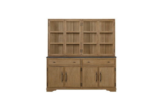 Cashew 2 Piece Cabinet