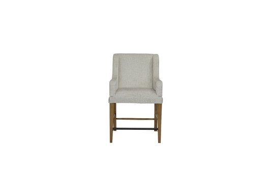Almond Upholstered Counter Stool