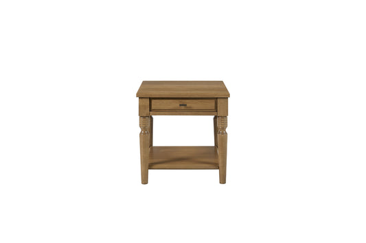 Almond End Table