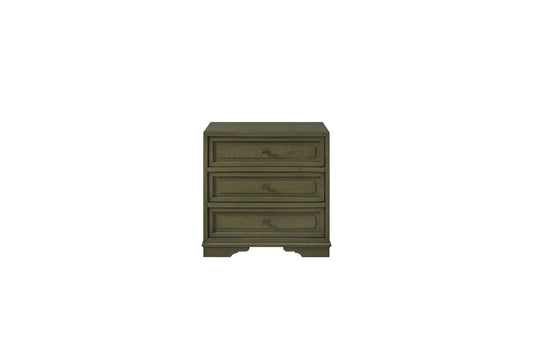 Pistachio 3 Drawer Nightstand