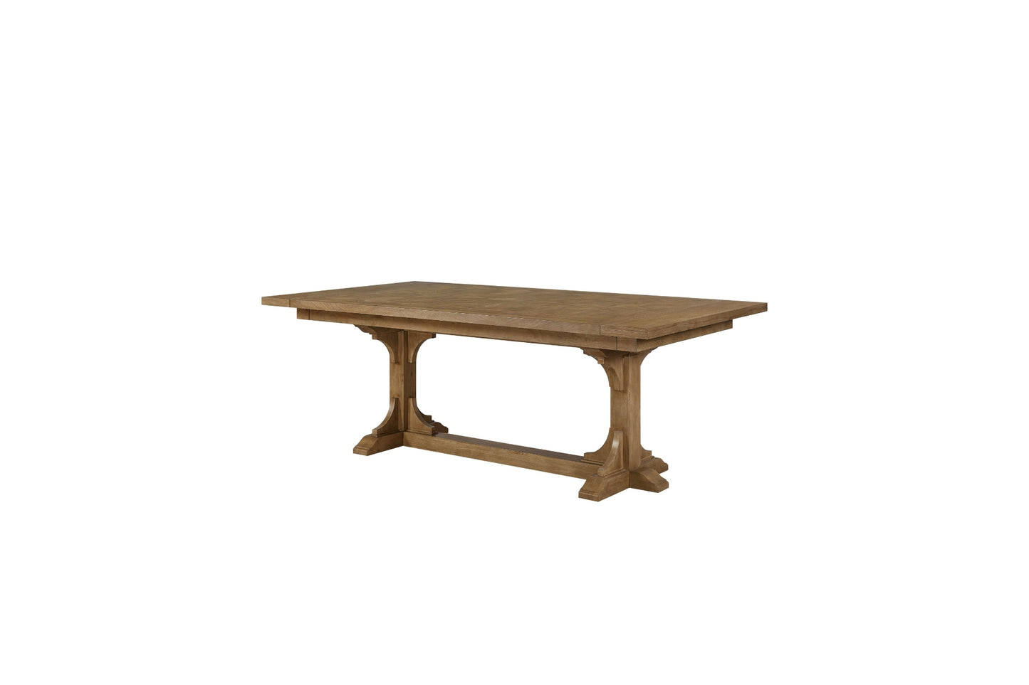 Almond Trestle Table