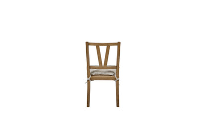 Almond Slat Back Chair