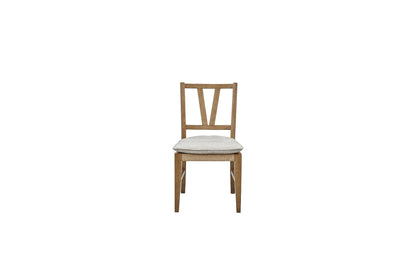 Almond Slat Back Chair