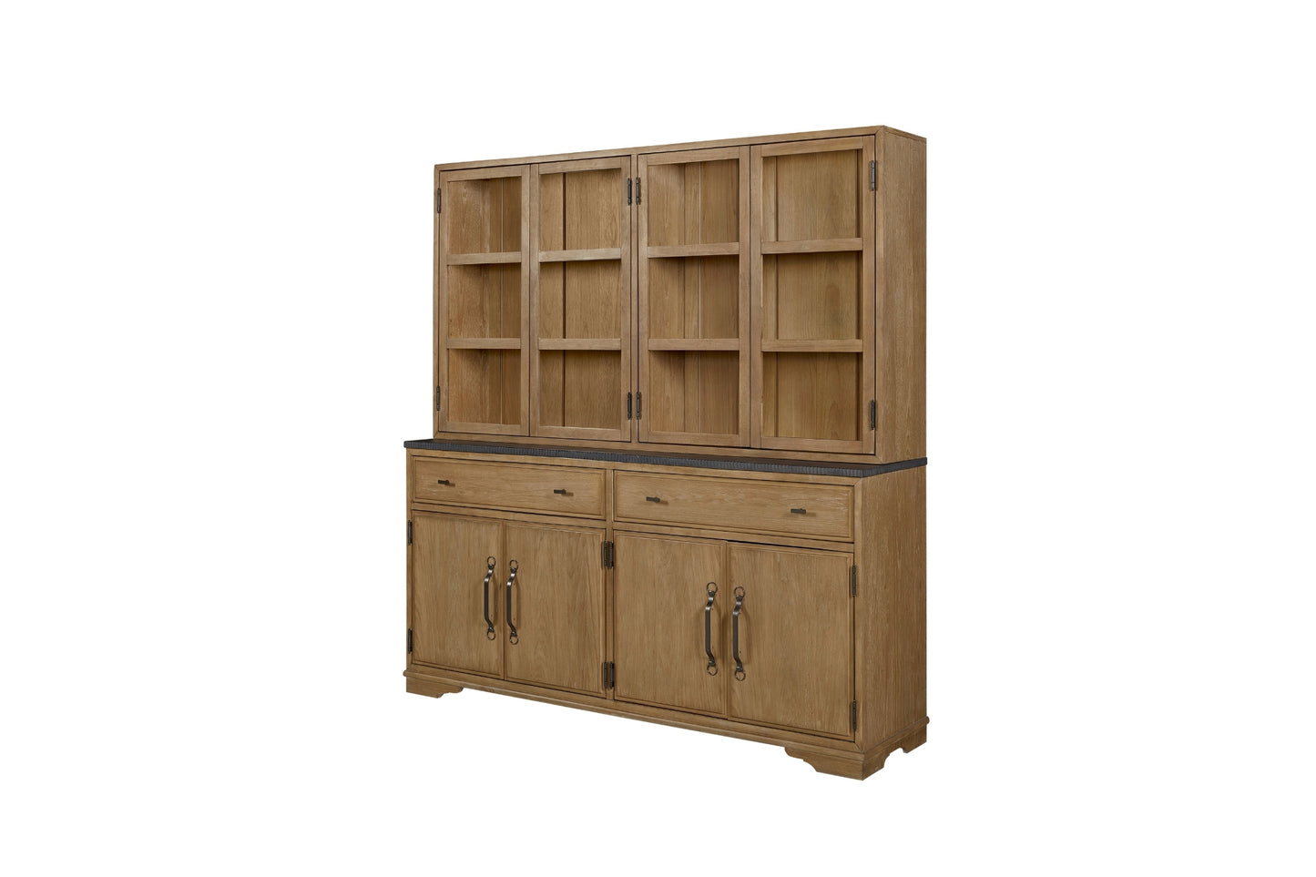 Cashew 2 Piece Cabinet