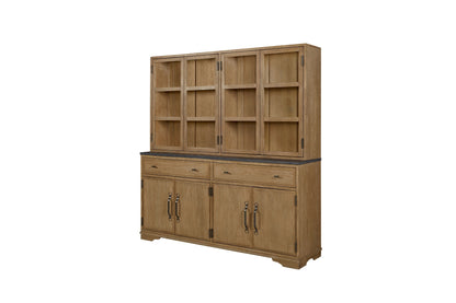 Cashew 2 Piece Cabinet