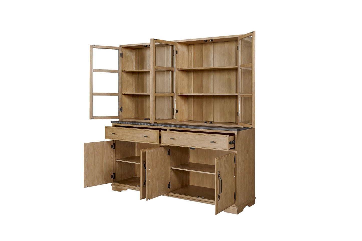 Cashew 2 Piece Cabinet