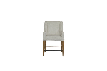 Almond Upholstered Counter Stool
