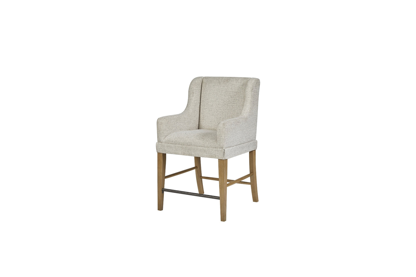 Cashew Upholstered Counter Stool