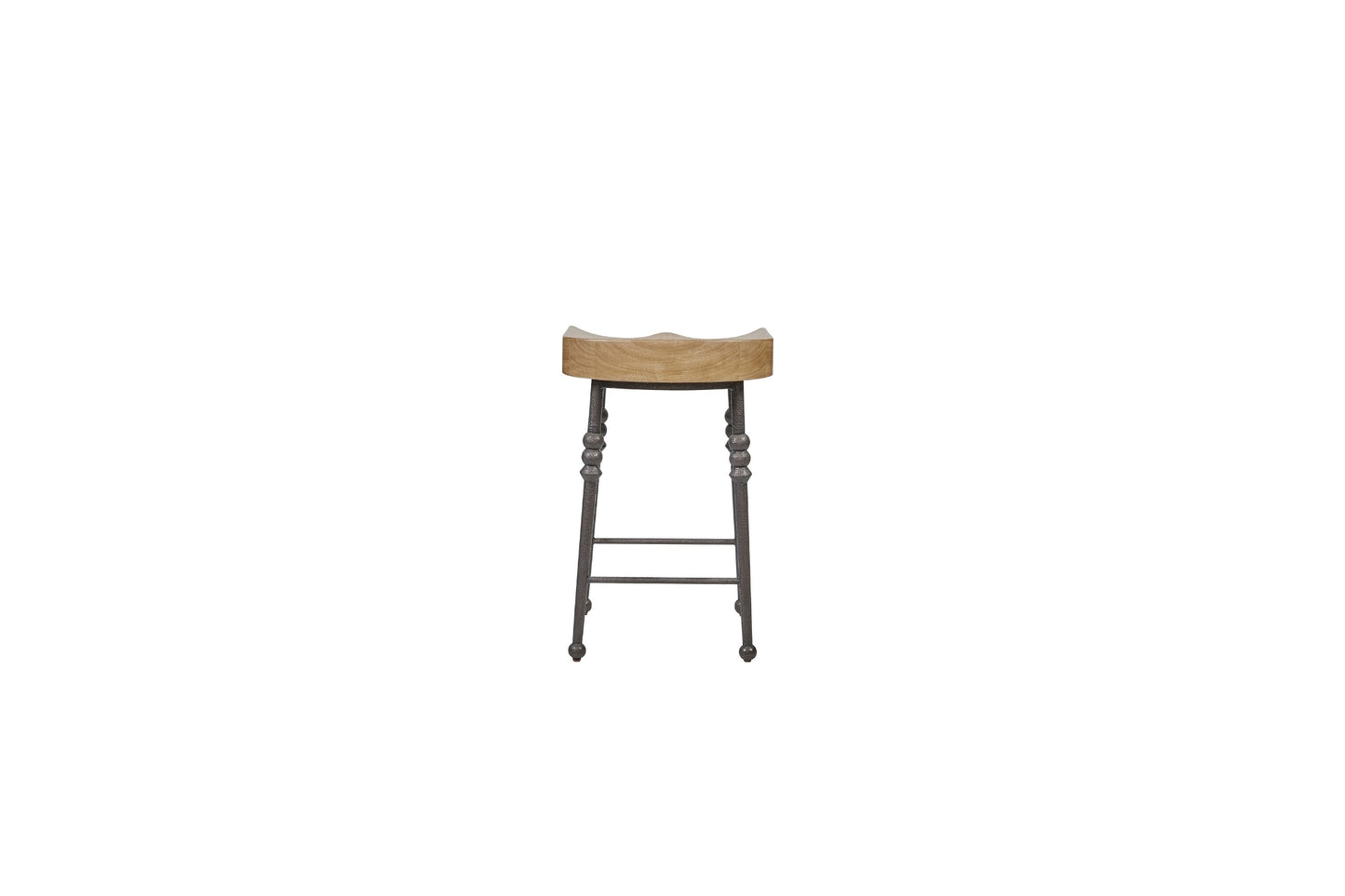 Cashew Counter Height Saddle Stool
