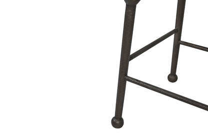 Cashew Counter Height Saddle Stool