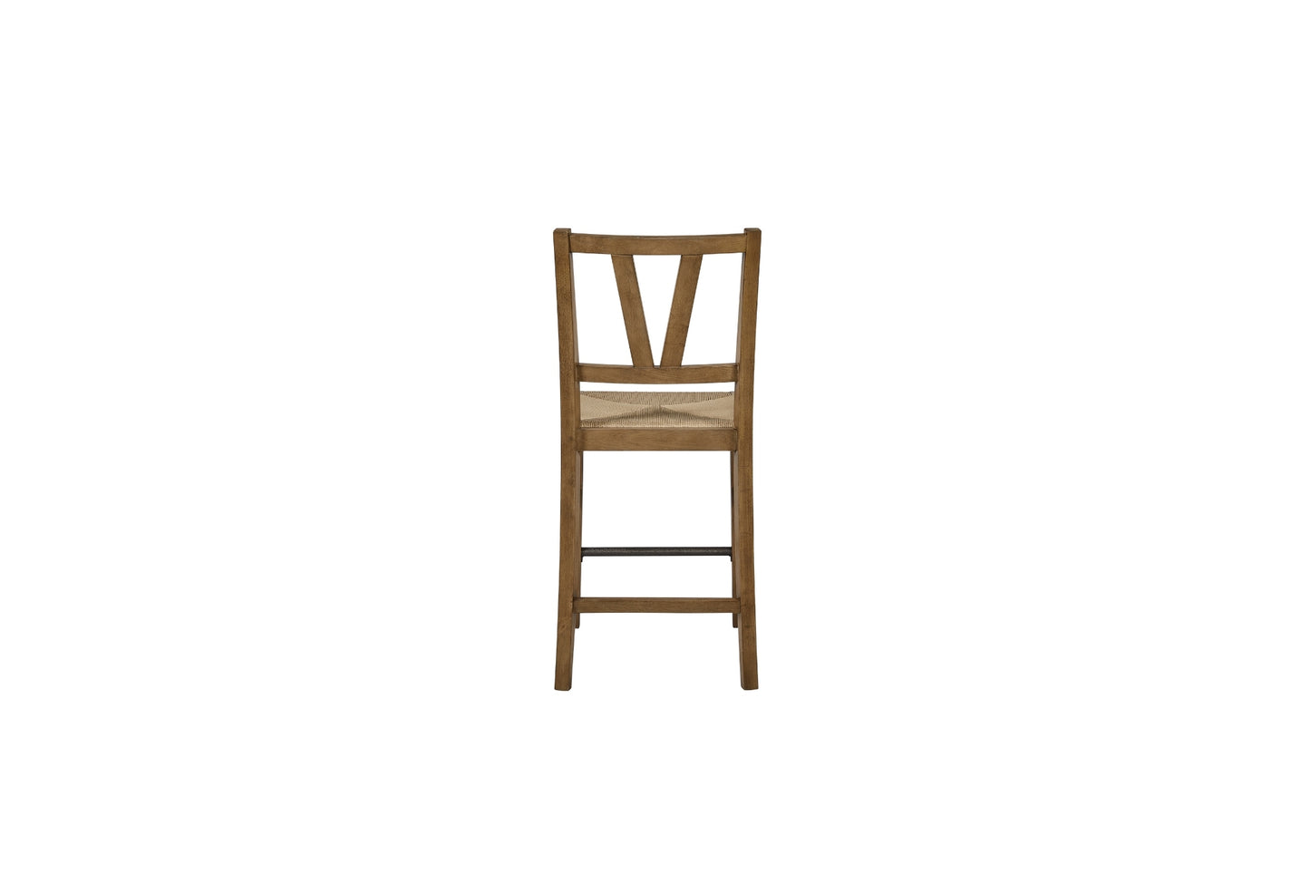 Almond Counter Height Slat Back Chair
